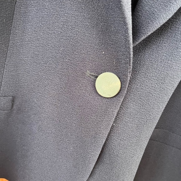 Zara Women’s Basic Navy Blue Blazer, Size XL - Picture 5 of 8